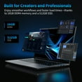 thumbnail image 4 of 15.3" Laptop 24GB RAM 512GB SSD,Intel Core i5 Processor(up to 3.6GHz),Windows 11 Pro,16:10 Notebook Computer Display,MS Office 365,HDMI, 4 of 9