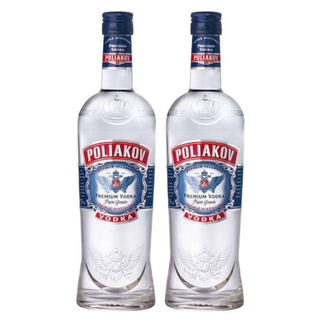 Pack de 2 Vodka Poliakov 1 L Poliakov 1 L
