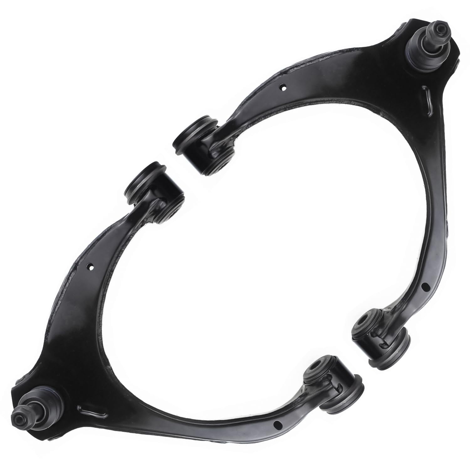 Detroit Axle - 4WD Front End Suspension Kit for 14-18 GMC Chevy Silverado Sierra 1500, Struts with Coil Spring Upper Control Arms with Ball Joint Assembly 2014 2015 2016 2017 2018 Replacement