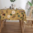 thumbnail image 3 of XMXT Polyester Rectangle Tablecloth, Christmas Decoration Print Waterproof Table Cloth Home Dinner Decor Table Cover for Holiday Party, 54 x 72 inches, 3 of 9