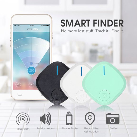 Joernso S2 2 in 1 Mini Wireless Bluetooth-compatible GPS Locator Anti-lost Alarm Pet Car Key Finder