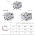 thumbnail image 6 of Independence Day Toaster Cover 2 Slice, Red Blue Stars USA Anniversary Dustproof Bakeware Oven Protector with Top Hook, Waterproof Small Kitchen Appliance Toasters Dust Cover, 11"x6"x8", 6 of 9