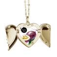 thumbnail image 1 of Nuez de anacardo sabroso saludable acuarela Collar colgante en forma de melocotón con alas Unbranded M, 1 of 3