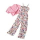 thumbnail image 1 of Odeerbi 13-16 Años Niñas Conjuntos de Verano Romper Floral de Gasa Con Bolero de Manga Corta Encogimientos de Hombros Conjunto de Dos Piezas Conjunto de Dos Piezas Mono, 1 of 7