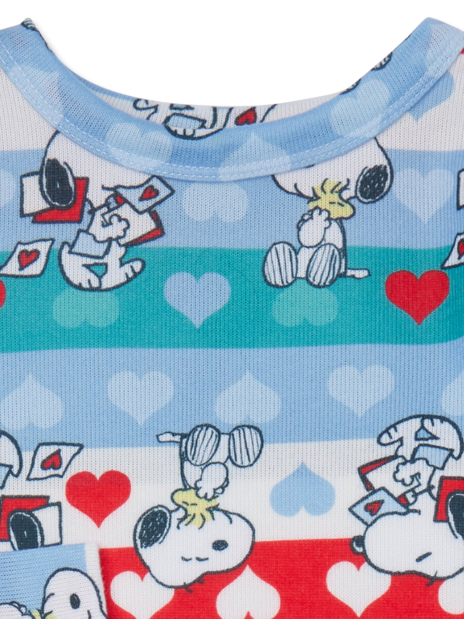 Character Toddler Unisex Valentine's Day Pajama Set, 2-Piece, Sizes 12M-5T