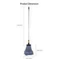thumbnail image 5 of Yocada Heavy Duty Cotton Mop Looped-End String Mop Commercial Industrial with Telescopic Iron Pole, 5 of 6