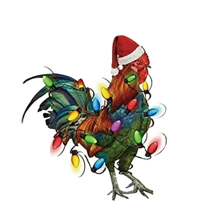 

Egmy Christmas Scarves Chicken Decorations Wooden Outdoor Decorations Christmas Decorations Christmas Scarves and Home Decoration Pendants B One Size