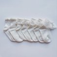 thumbnail image 2 of Calcetines de lunares para bebés de comercio exterior, calcetines antideslizantes de goma para bebés, calcetines de encaje, calcetines de piso para niños (3 pares) JM, 2 of 5