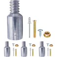 thumbnail image 1 of Standard Threaded Tip,American Replacement Tip for Extension Pole or Telescopic Pole,Threaded End for 0.86in or 0.98in Outside Diameter of Stick 4PCS (American 0.98in), 1 of 7