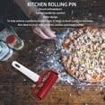 thumbnail image 4 of Small Rolling Pin, T Type Slip Proof Dough Roller Hangable One Handed Operation  For Pizza Pie Crust, 4 of 8