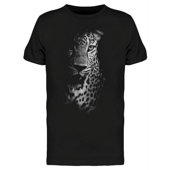 Leopard Fading Away. Portrait  T-Shirt Men -Image by Shutterstock, Male Large