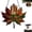 B, variant on Clearance Under $1, 1 Pcs Maple Leaf Hanging Ornament, Stained-Glass Style Acrylic Suncatcher, Autumn Fall Window Wall Decor for Thanksgiving Home Decoration, 10*10cm(A)