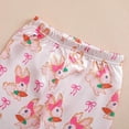 thumbnail image 5 of Cathalem Toddler Girl Satin Silk Pajamas Button Down 2 Pajama Set Kids Girls Pjs Nightgown Pink 8-9 Years, 5 of 5