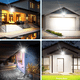 thumbnail image 4 of Luz de inundación de 30W para exteriores, luz LED de seguridad, luz de punto, luz con sensor para terraza de jardín, 4 of 5