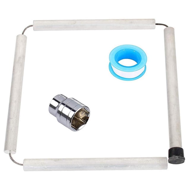 Chauffe-eau pour VR - Tige d'Anode Flexible, Courroie Filetée 3/4 NPT, Manchon Hexagonal, Outil, Chauffe-Eau Anode - Tige