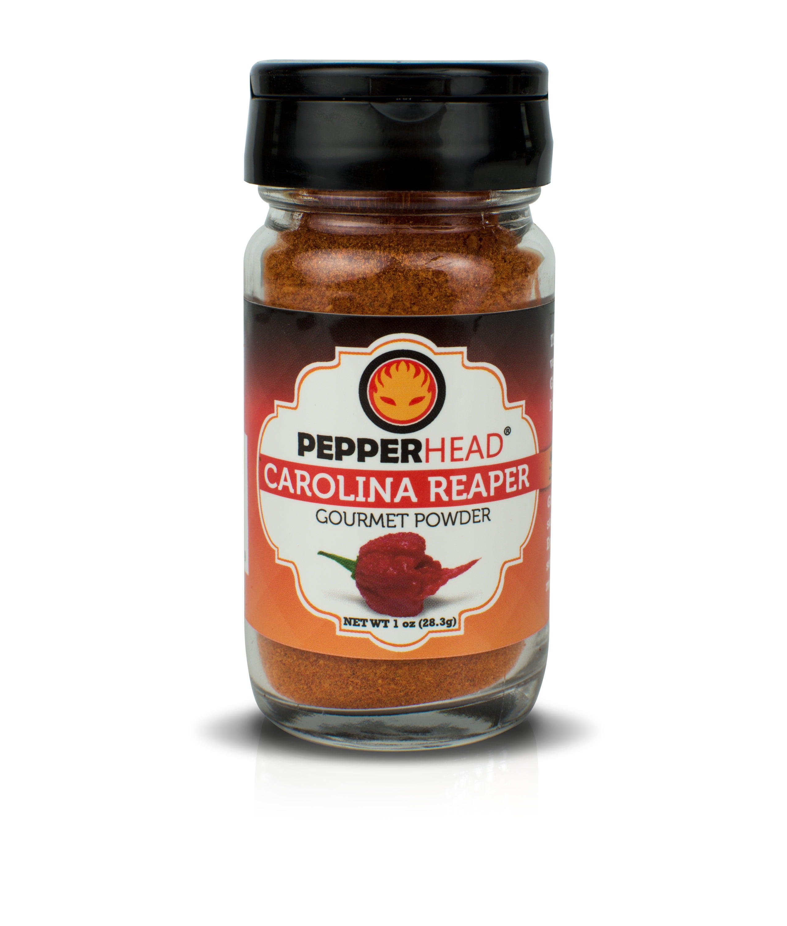 PepperHead Carolina Reaper Powder (1 oz) World's Hottest Chili Powder