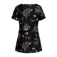 thumbnail image 4 of DPTALR Hauts d'Allaitement à Manches Courtes pour Femmes, Imprimé Floral, 4 of 7