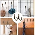 thumbnail image 4 of 60 ganchos de pared de bronce antiguo vintage con tornillos, perchero pequeño con tornillos para cuencos, joyas, bolsos, toallas, baño y cocina, 4 of 4