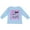 AE-Light Blue, variant on Inktastic 100 Days of School Stars in Pink Boys or Girls Long Sleeve Toddler T-Shirt