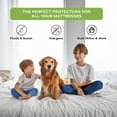 thumbnail image 6 of One's Own Premium Hypoallergenic Eucalyptus Waterproof Mattress Protector - Vinyl Free - Renewable Organic White Tencel Fiber Top with TPU Waterproofing (Queen), 6 of 9