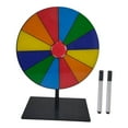 thumbnail image 4 of Shangren Roue de Prix Rotative Effaçable à Sec 20cm Réutilisable pour Réunions Annuelles Légère 12 Compartiments, 4 of 8
