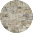 thumbnail image 1 of Ahgly Company Machine Washable Indoor Round Contemporary Khaki Green Area Rugs, 6' Round, 1 of 7