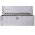 thumbnail image 2 of 48inch Aluminum tool box,heavy duty truck bed tool box,outdoor trailer pickup storage tool box,RV storage organizer,underbody box w/lock keys,silver 48x15x15inch, 2 of 6