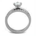 thumbnail image 3 of Silver Womens Ring Anillo Para Mujer y Ninos Unisex Kids 316L Stainless Steel Ring Monterrey, 3 of 4