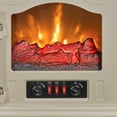 thumbnail image 3 of ChimneyFree Powerheat Infrared Quartz Electric Stove Heater, 1500W, Cream, 3 of 12