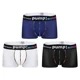 thumbnail image 2 of Nuevos bóxers deportivos de cintura baja transpirables de moda para hombre, ropa interior sexy de tela de red de color sólido, 2 of 4