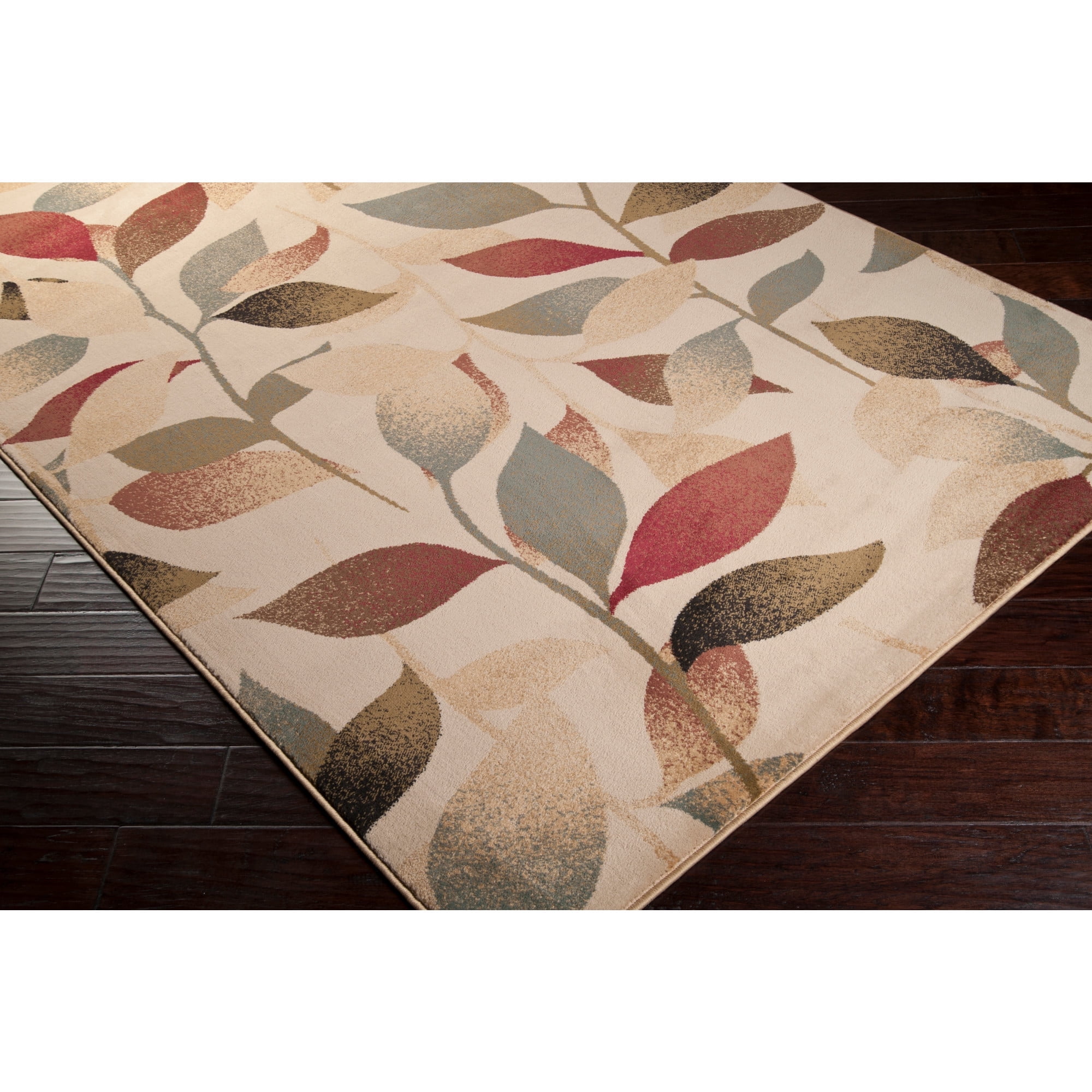 Livabliss Area Rugs for Living Room, 2x3 Riley Modern Red Rug, Bedroom Dining Room Home Decor Stain Resistant Carpet (2' x 3'3")