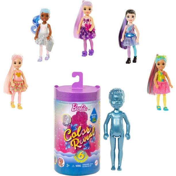 Barbie Color Reveal Chelsea Doll With 6 Surprises For Kids 3 Years Old
