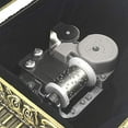 thumbnail image 3 of Sinzyo Emboss Alloy Metal Music Box Wind Up Movement Music Box for spouses,Friends and Children on Christmas and Valentine's Day (Tune;You are My Sunshine), 3 of 6