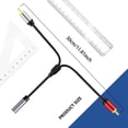 thumbnail image 2 of Cable de audio belipro hembra de 3,5 mm a 2 RCA de 16 pies para teléfonos inteligentes, 2 of 7