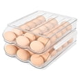 thumbnail image 4 of Automatic Egg Container Storage Box - Household Organizer for Refrigerator, 4 of 10