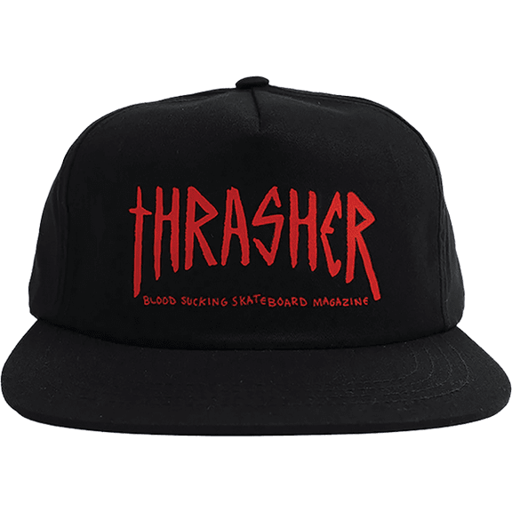 Thrasher Toy Machine Scratch Hat Black