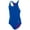 Royal, variant on Sporti Sonic Bloom Thin Strap One Piece Swimsuit, High Cut, Unpadded, Athletic (Women’s)