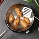 thumbnail image 5 of Stainless Steel 3 Ply Frying Pan Wok Pan Cooking Fried Steak 24cm, 5 of 5
