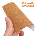 thumbnail image 3 of HONMEET 10PCS Writeable Surface Cork Coasters for School Use Wood Color, 3 of 6