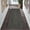 Gray/Brown, variant on Tzou Braid Print Area Rug, Non-Slip Low Pile Washable Carpet for Living Room, Bedroom, Office
