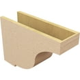 thumbnail image 5 of 7"W x 21"D x 14"H Classic Van Buren Rough Cedar Woodgrain TimberThane Corbel, Primed Tan, 5 of 6