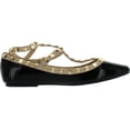 thumbnail image 2 of Wild Diva Womens Fashion Pippa 35 Studs Pointy T Bar Flats Shoes, 2 of 4