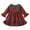 Red, variant on UACY Baby Christmas Kids Girls Boys Clothes Outfits Toddler Girls Christmas Fashion Long Sleeve Plaid Prints Princess Dress Xmas Party Ruffles Dresses(Red,18-24 Months)
