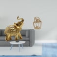 thumbnail image 2 of Estatua de , adorno de escritorio, artesanía de resina, escultura de animal, figura decorativa para estante, dormitorio, escritorio, decoració, 2 of 8