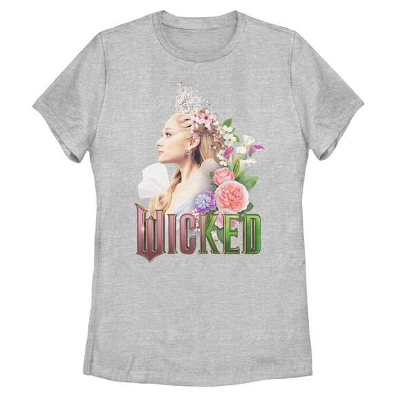 Womens Wicked: For Good Glinda Side Profile Pose T Shirt