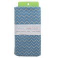 thumbnail image 2 of Fabric Creations Blue Zigzag Canvas Pre-Cut Fabric, 2 of 2