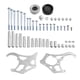 thumbnail image 2 of Kit de soporte para compresor de CA,Kit de soporte de compresor de aire acondicionado compatible,Kit de soporte para compresor de CA Montaje del compresor de CA,Soporte de Aire Acondicionado, 2 of 9
