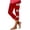 Red, variant on Staron Women's Printed Leggings Easter Pattern Yoga Pants Capri Stretchy Elastic Casual Sporty Workout Lounge Pants, White 3XL