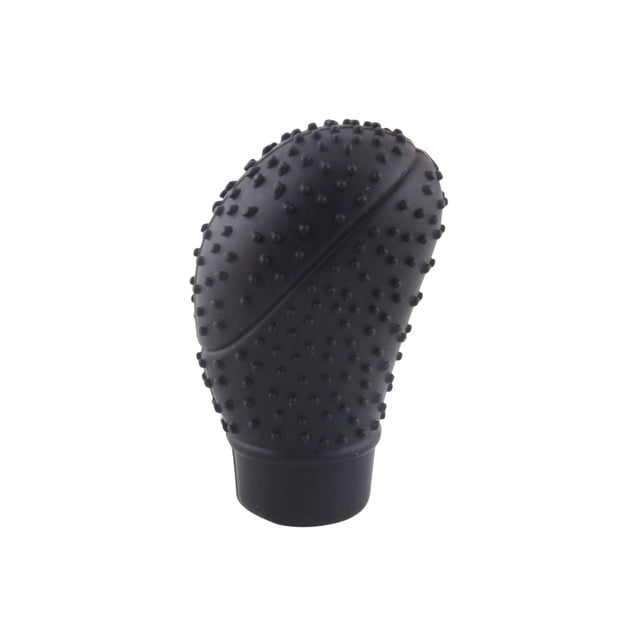 sweethay Cubierta de engranajes palanca de cambios Universal fundas de silicona perilla palanca antideslizante freno de mano Protector de bola Manual Automoción decorativa y accesorios Negro sweethay VI018218-01B