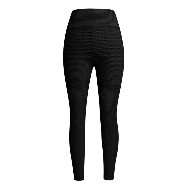 Bow Workout Fitness Yoga Leggings Mesh High Waist Athletic Tights Women  Pants Good Elasticity (Color : Black, Size : M.)